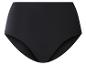 Schwarzer Damen-Slip mit hoher Taille