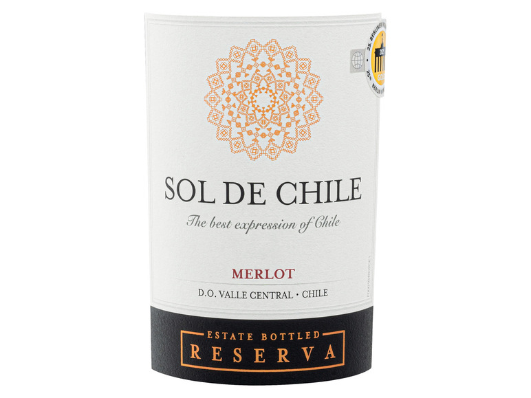 Gehe zu Vollbildansicht: Sol de Chile Reserva Merlot Valle Central trocken, Rotwein 2020 - Bild 2