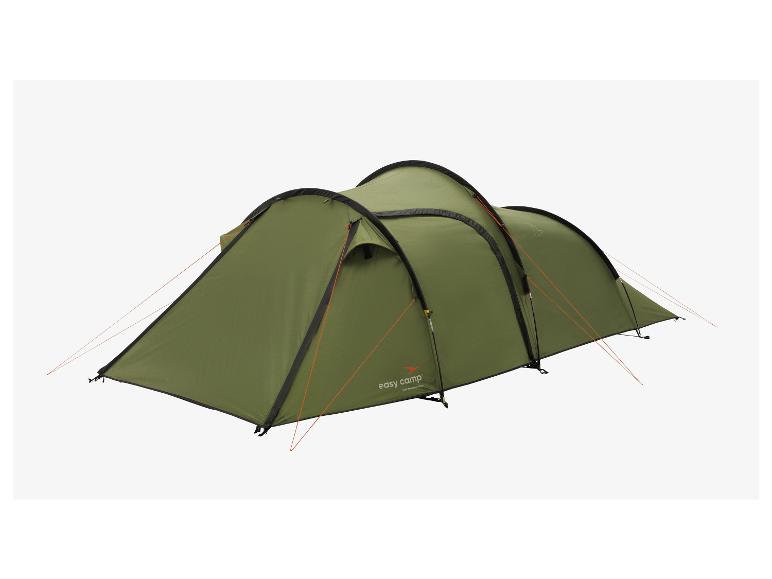 Ein grünes easy camp Zelt zum Campen.