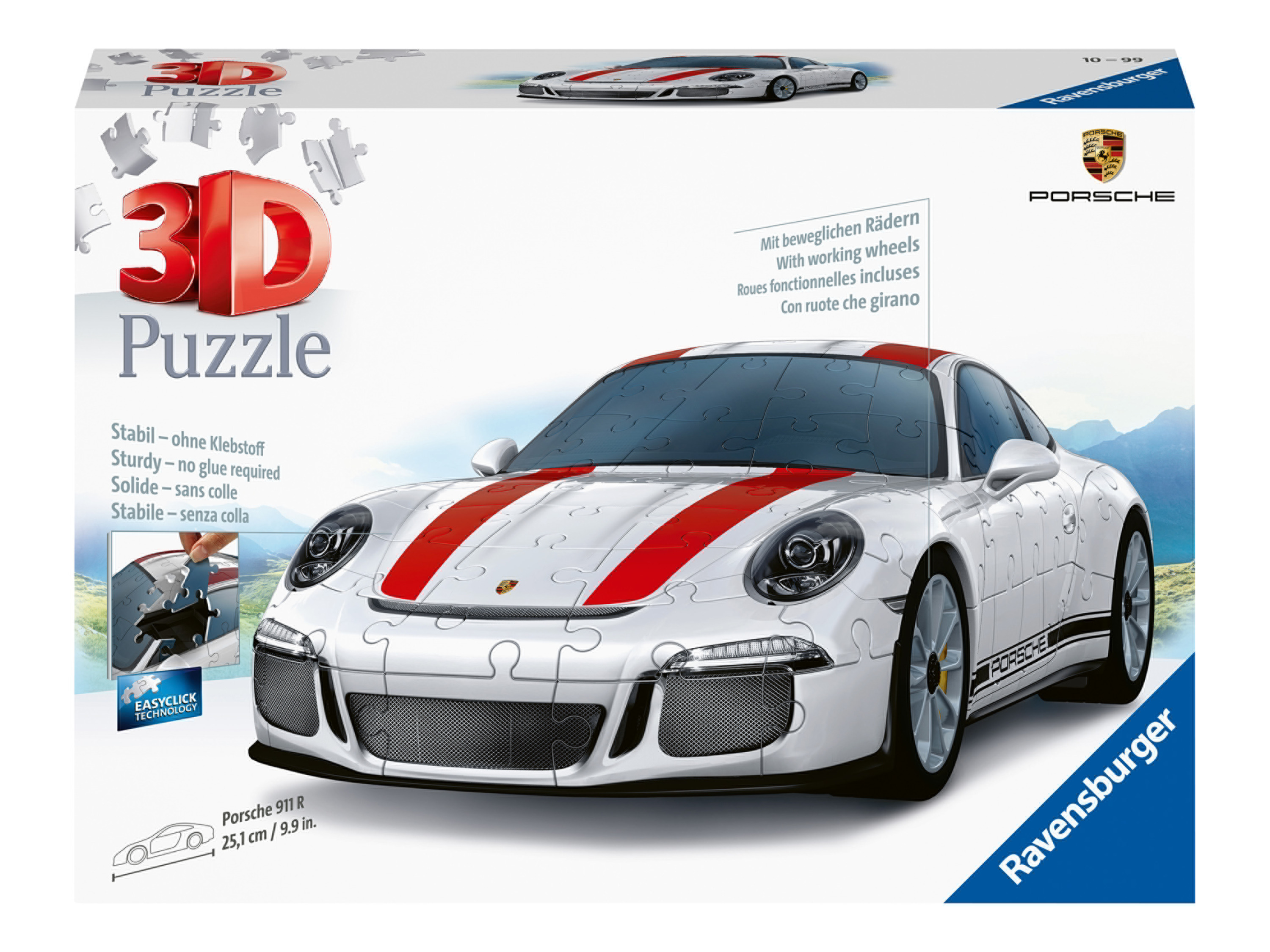 Thumbnail - Ravensburger 3D Puzzle (Porsche 911R)