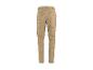 Braune Tweedhose mit Fischgrätmuster, Rückansicht.