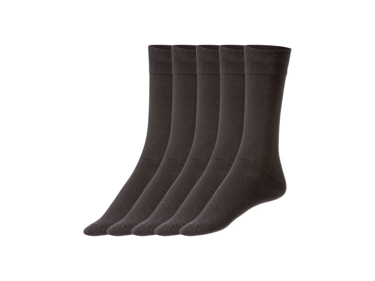 Gehe zu Vollbildansicht: LIVERGY Herren Socken, 5 Stück, mit Bio-Baumwolle - Bild 2