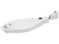 Weiße Lupenleuchte mit Schalter und verstellbarem Gelenk