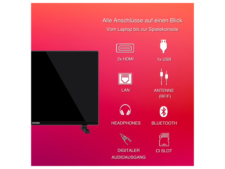 Gehe zu Vollbildansicht: TELEFUNKEN Fernseher »XFTO750S« TiVo Smart TV Full HD - Bild 7