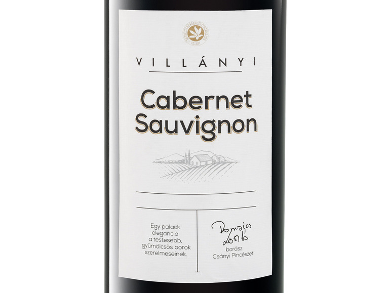 Verkauf zu Schnäppchenpreisen 2020 Villányi Ungarn Rotwein Cabernet Sauvignon trocken,