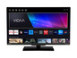 Ein Toshiba Smart-TV mit Apps wie Netflix, YouTube und Amazon Prime Video