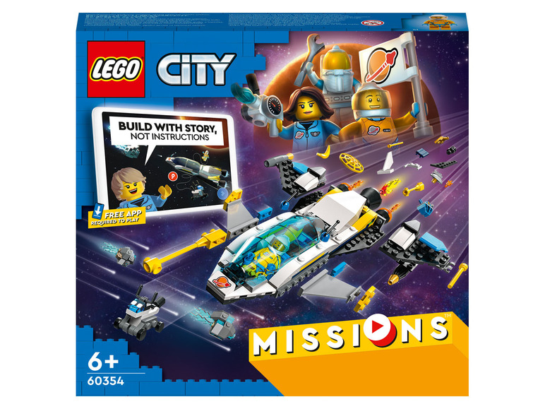Lego City Missionen-Spielset mit Raumschiff und Astronauten