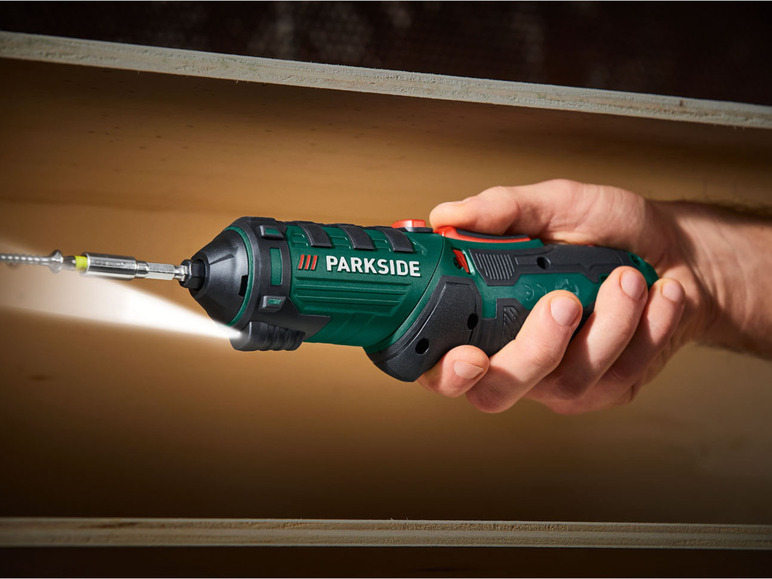 PARKSIDE® 4 V Akku-Stabschrauber B2« 4 10 »PSSA mit Bitset, Nm