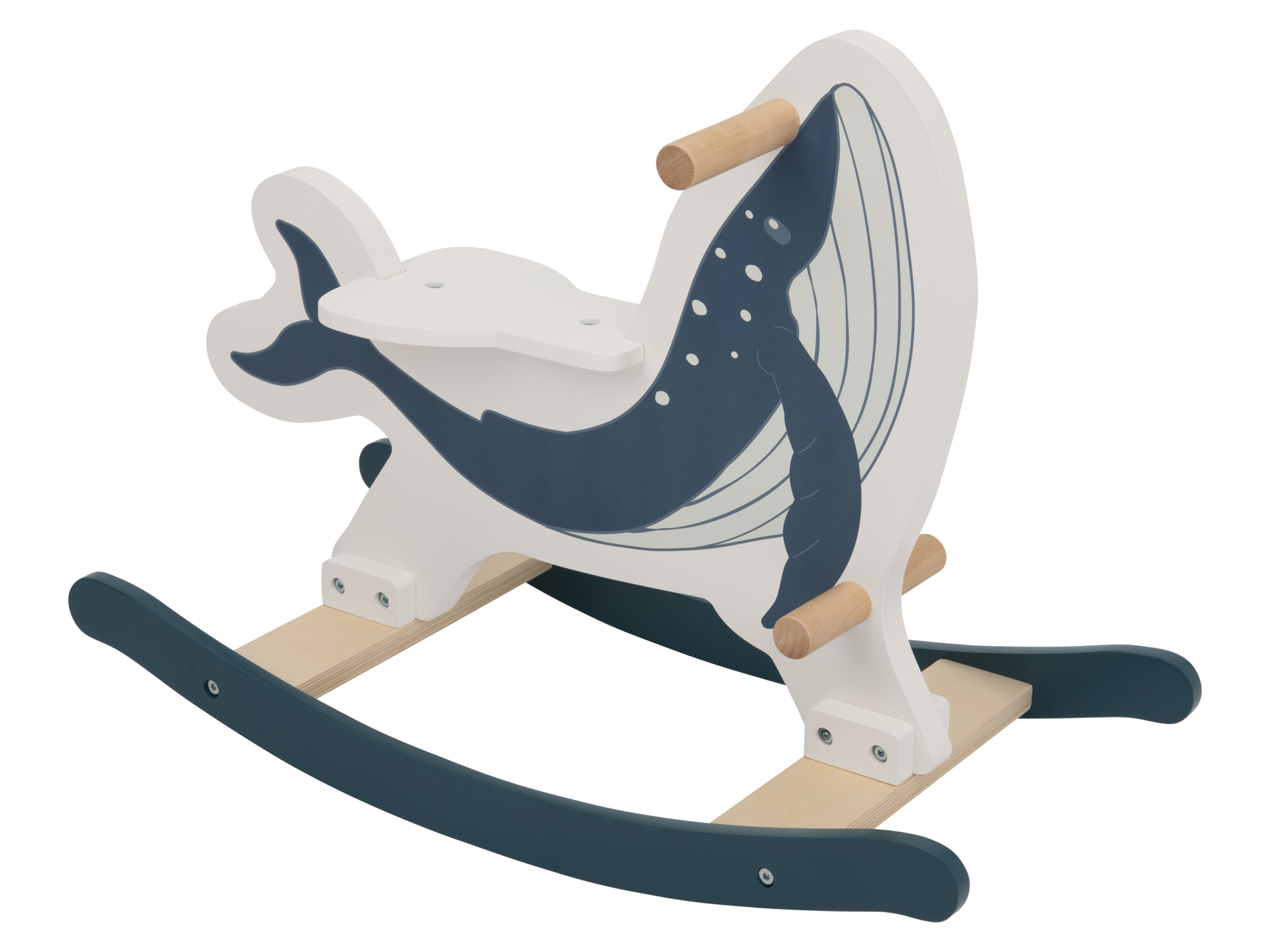 Thumbnail - Playtive Holz Schaukeltier Wal / Laufrad (Schaukeltier Wal)