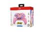 Rosa kabelloser Controller mit Kirby-Charakter und Nintendo Switch-Kompatibilität.