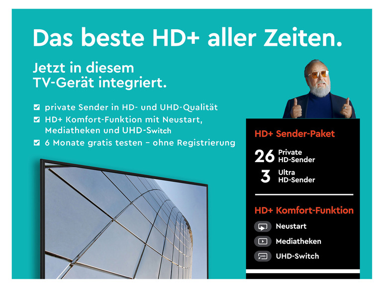 Gehe zu Vollbildansicht: TOSHIBA Fernseher Smart TV 4K UHD mit Alexa Built-In »UK3163DG« - Bild 5