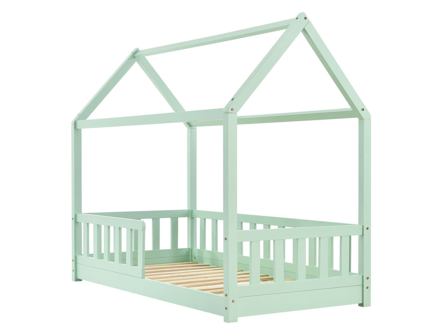 Juskys Kinderbett Marli_STR_OS (Mint, 160 x 80 cm) | 04260565524236