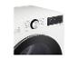 Nahaufnahme des Bedienfelds der LG Waschmaschine F4WX701Y.