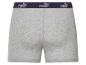 Graue Puma Boxershorts mit Logoband.