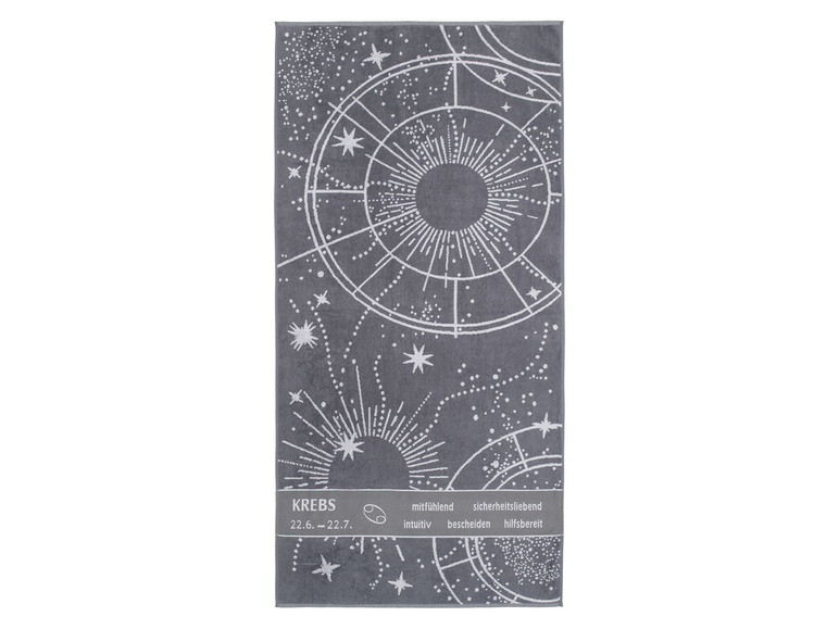 Gehe zu Vollbildansicht: Gözze Saunatuch »Sternzeichen«, reine Baumwolle, 80 x 180 cm - Bild 23