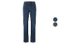 Dunkelblaue Damen-Jeans mit geradem Bein und zwei Farboptionen.