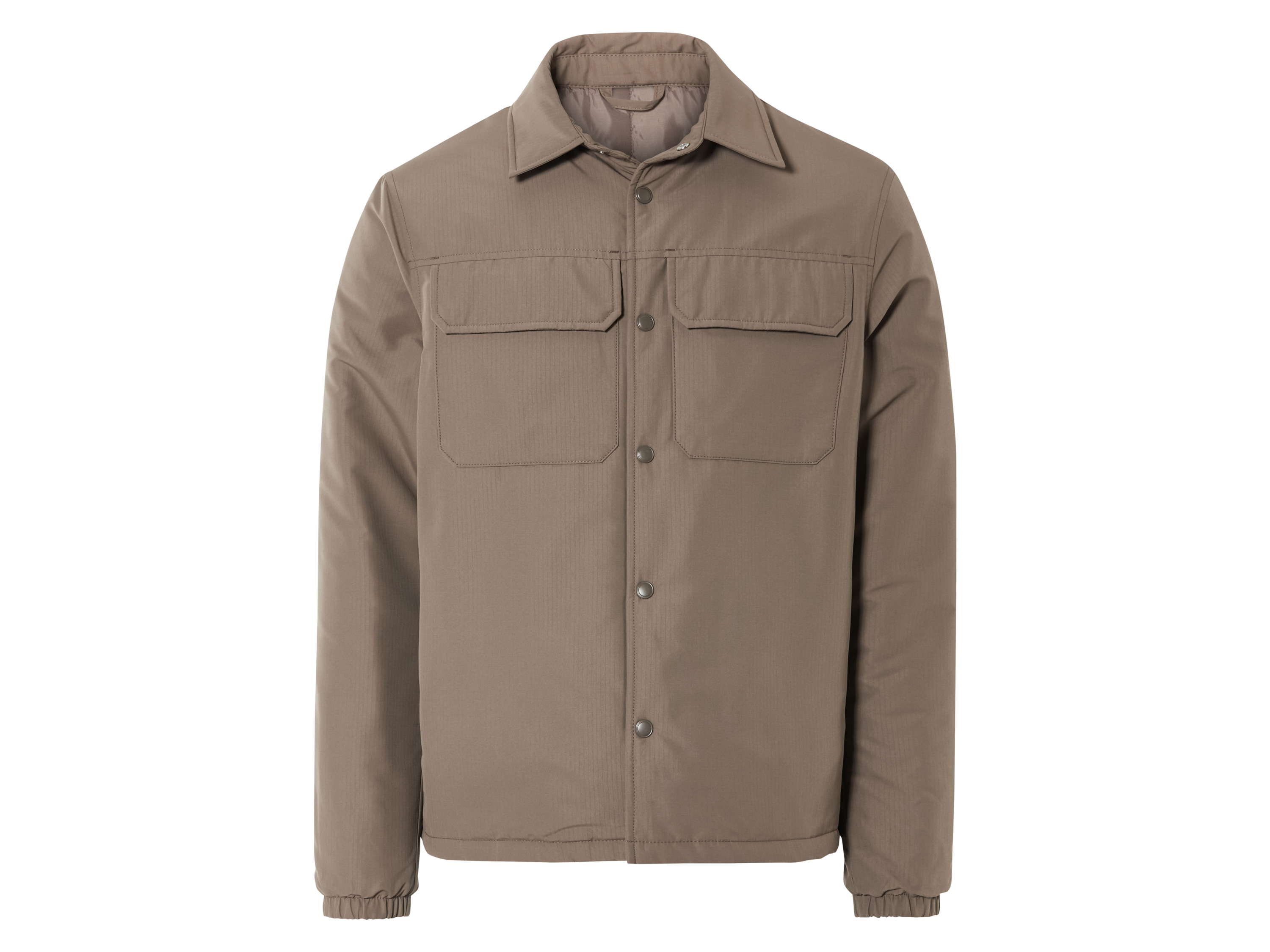 LIVERGY® Herren Jacke Ripstop wattiert (Braun, XXL(60/62))““ | in moderner Ripstop-Qualität Mit Kentkragen und durchgehender Knopfleiste Produktmerkmale tabletd Farbe: braun