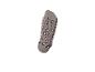 Grau-braune Socke mit Leopardenmuster