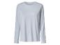 Hellblaues Langarm-T-Shirt für Damen