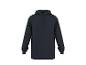 Einfarbiger schwarzer Herren-Hoodie