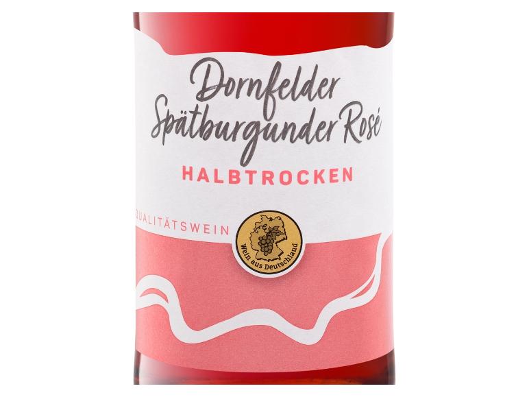 Dornfelder Spätburgunder Rosé Wein, halbtrocken, aus Germanland