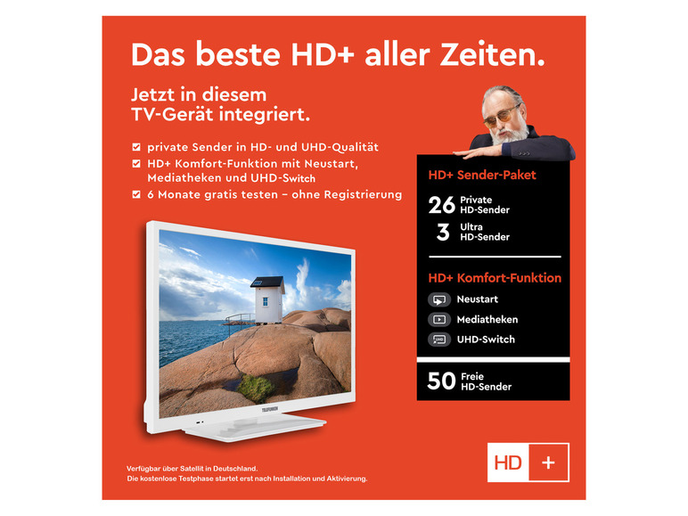 Gehe zu Vollbildansicht: TELEFUNKEN Fernseher »XH24SN550MV« HD ready 24 Zoll Smart TV - Bild 10