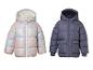 LUPILU® Kinder Thermo Steppjacken: schillernd und dunkelblau