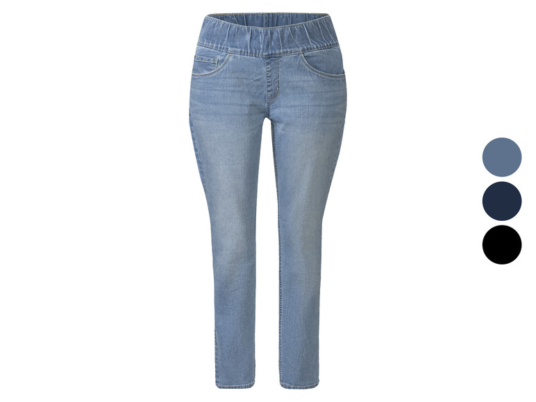 Gehe zu Vollbildansicht: esmara® Damen Jeans, Slim Fit, mit hoher Leibhöhe - Bild 1