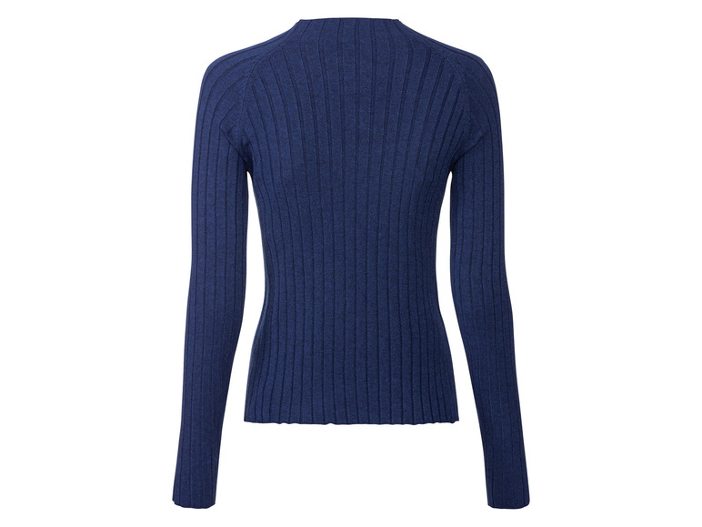 Gehe zu Vollbildansicht: esmara® Damen Pullover in Rippstrick-Qualität - Bild 7