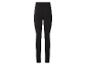 Schwarze High-Waist-Leggings für Damen