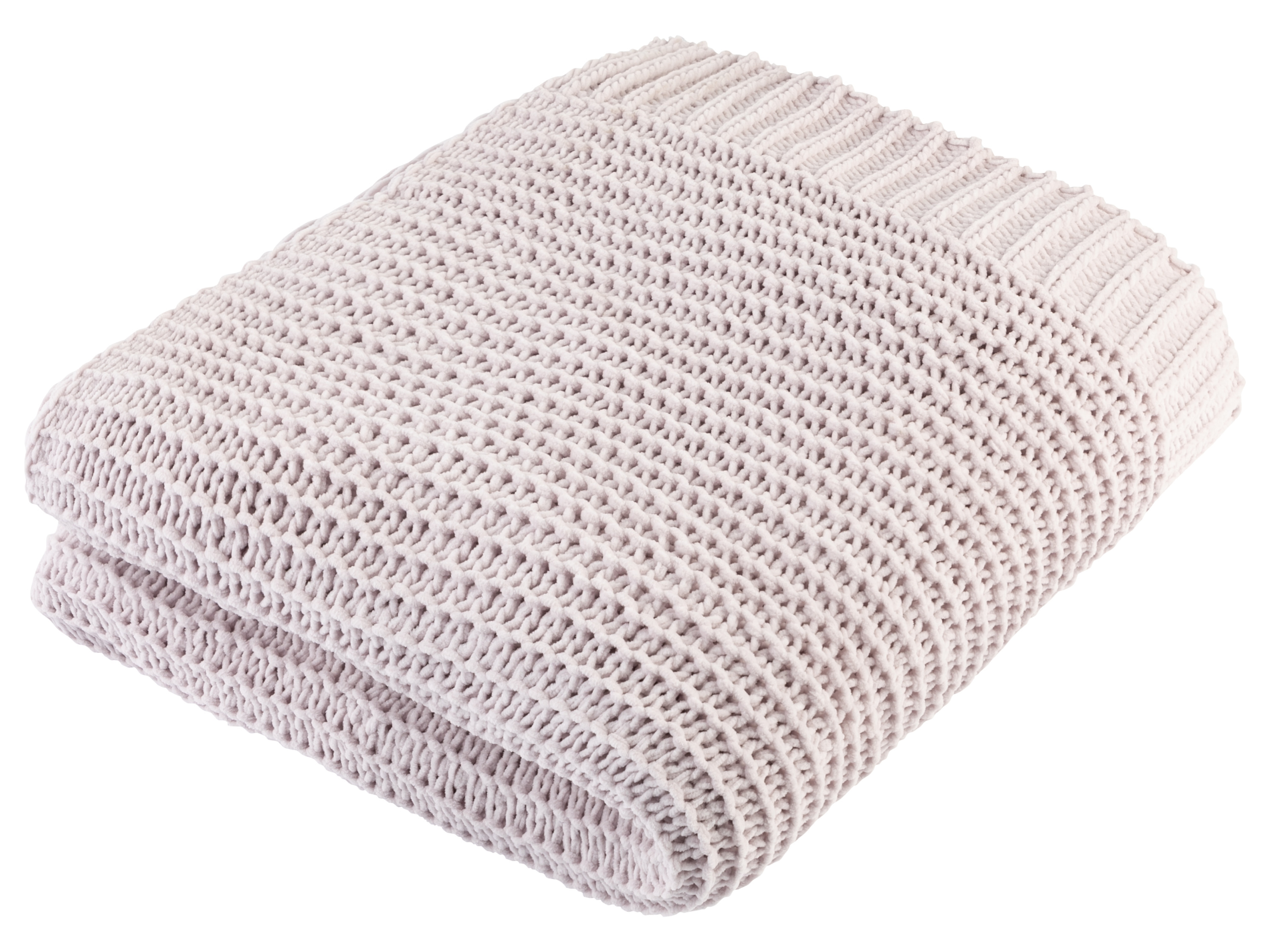 LIVARNO home Kuscheldecke Chenille, 125 x 140 cm (hellrosa) | 04335815028656