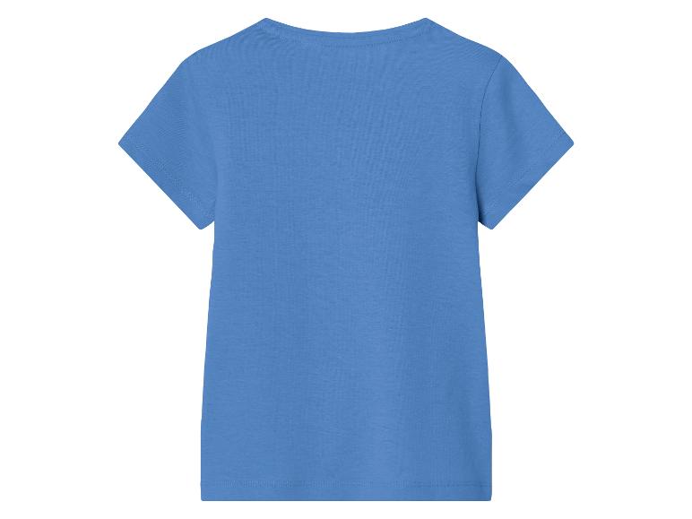 Hellblaues Kinder-T-Shirt, Rückseite.