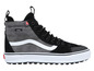 Schwarze Vans Sk8-Hi MTE Winterschuhe mit grauem Wildleder.