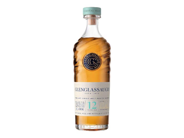Glenglassaugh 12 Jahre alter Highland Single Malt Scotch Whisky Flasche.