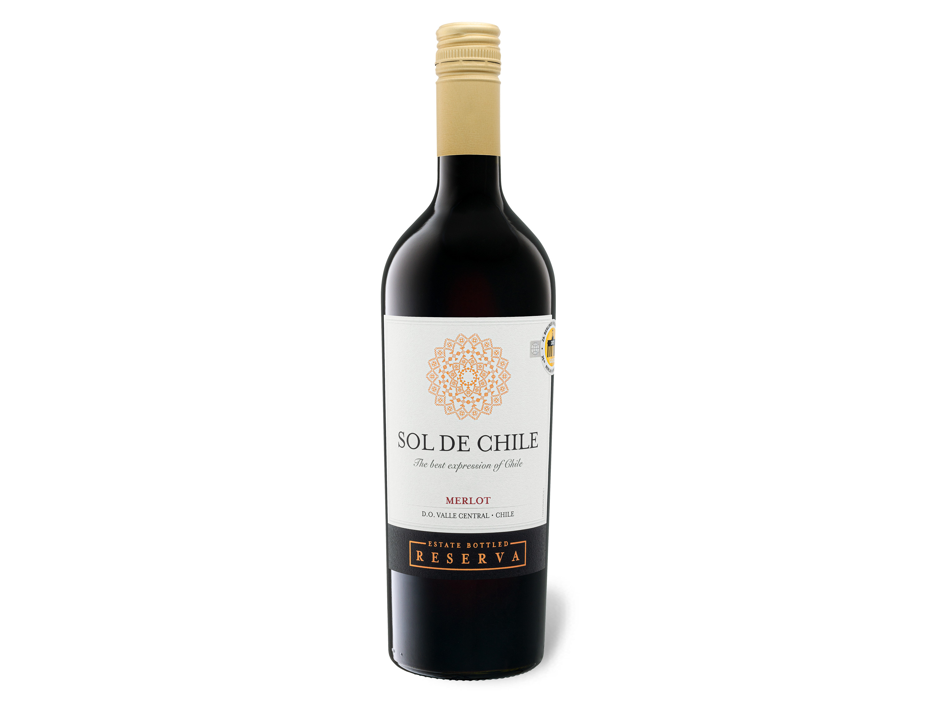 Sol de Chile Reserva Merlot Valle Central trocken, Rotwein 2020 Wein & Spirituosen Lidl DE