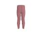 Rosa gestrickte Kinderleggings