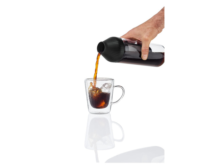 Gehe zu Vollbildansicht: ERNESTO Cold Brew Kaffeebereiter, aus Glas, mit integriertem Filter - Bild 9