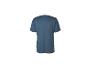Herren-T-Shirt in Dunkelblau mit kurzen Ärmeln, Rückansicht