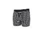 Gestreifte Boxershorts für Herren in Schwarz, Weiß und Rot
