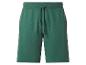 Grüne Sweatshorts mit Kordelzug am Bund