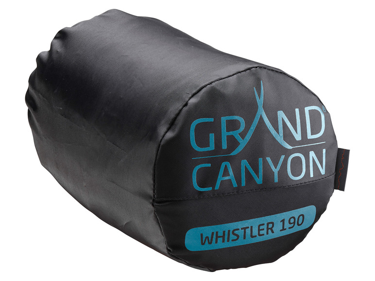 Gehe zu Vollbildansicht: Grand Canyon Mumienschlafsack WHISTLER 190, leicht, für den Sommer, Limit +13° - Bild 6