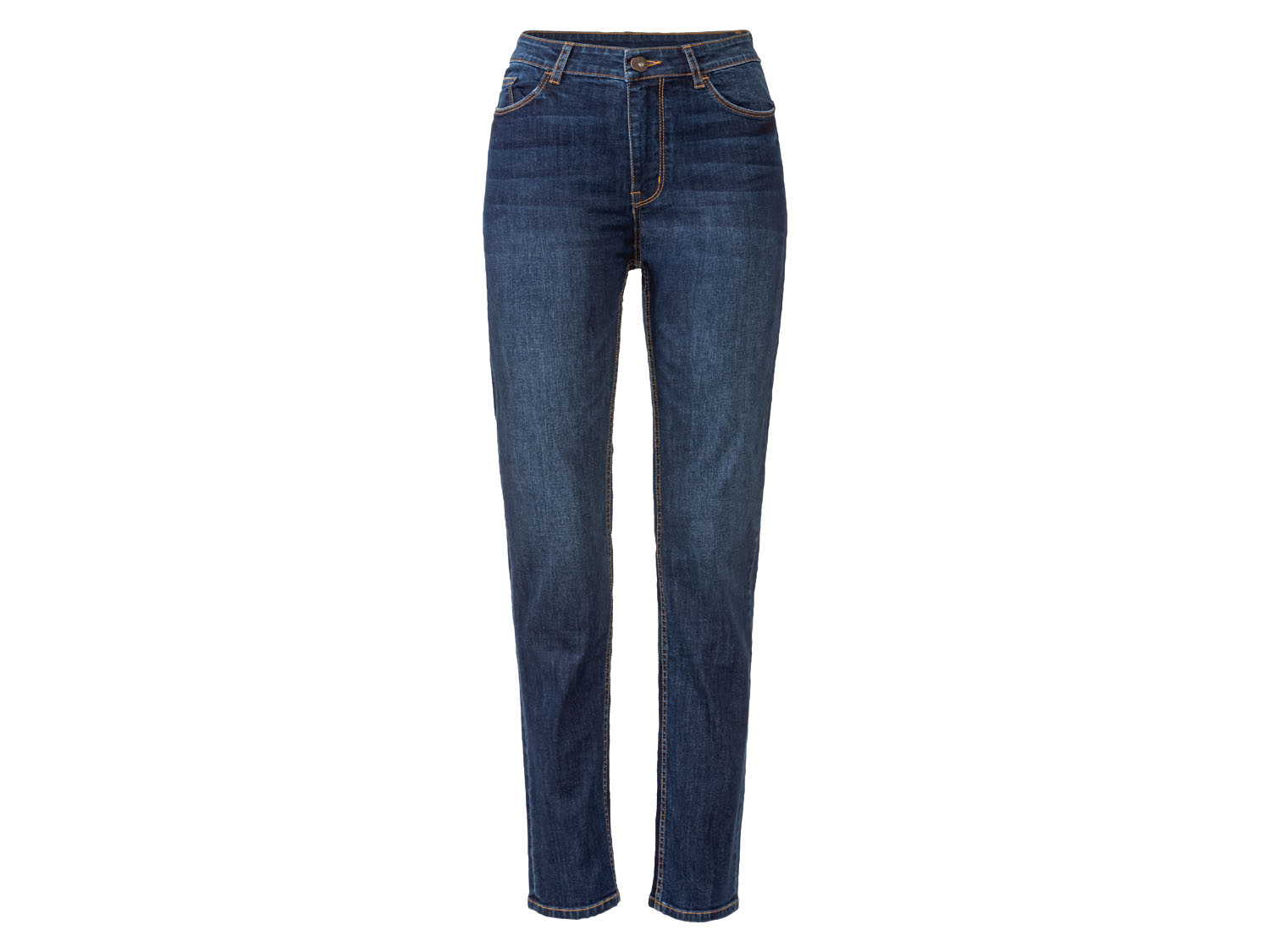 esmara® Damen Jeans Straight Fit (Dunkelblau, 36 long length)““ | 04055334633659
