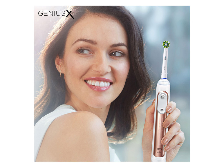 Gehe zu Vollbildansicht: Oral-B Genius X Elektrische Zahnbürste, rosegold - Bild 8