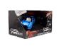Blaues ferngesteuertes Auto in einer Box, mit Drift-Funktion und Fast & Furious-Thema