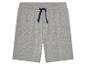 Graue Jogginghose Shorts mit Kordelzug.