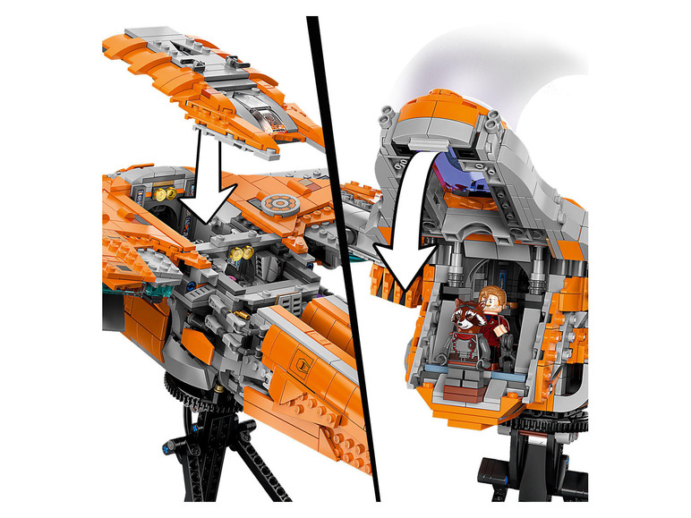 Gehe zu Vollbildansicht: LEGO® Marvel Super Heroes 76193 »Das Schiff der Wächter« - Bild 5