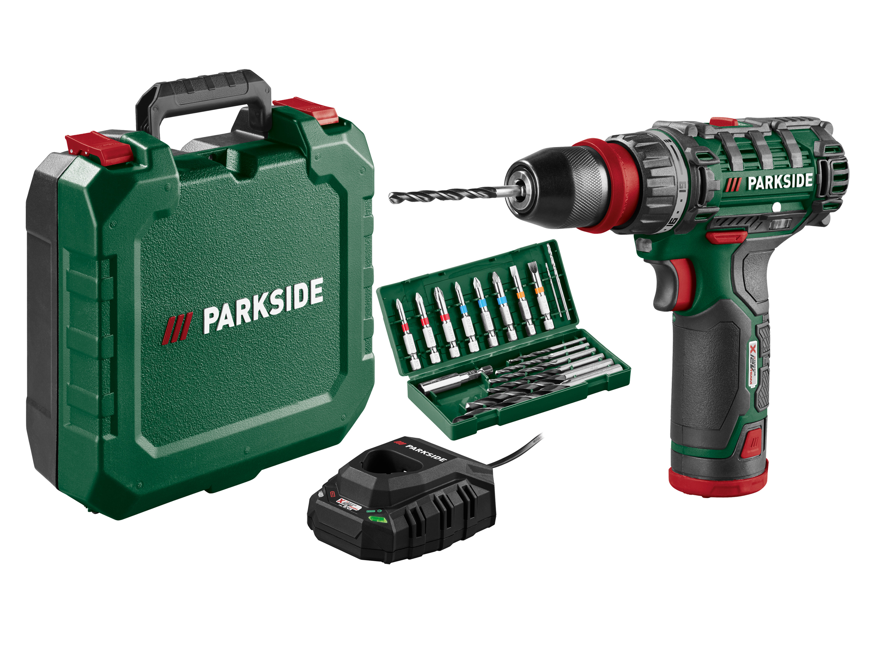 PARKSIDE® 12 V Akku-Bohrschrauber »PBSA 12 F5«, mit Akku und Ladegerät""