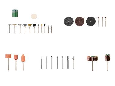 PARKSIDE® Drahtbürsten-/Polier-Set / Trennscheiben-Set / Schleifstifte-Set / Fräser-Set / Lamellenschleifer-Set