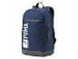 Ein blauer Puma-Rucksack mit grauen Akzenten.