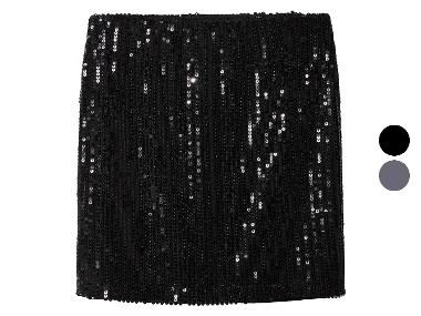esmara® Damen Pailletten-Minirock